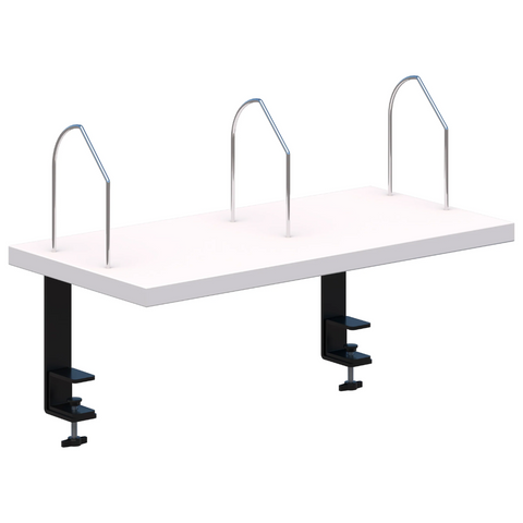 Enable Desk Clamp on Shelf
