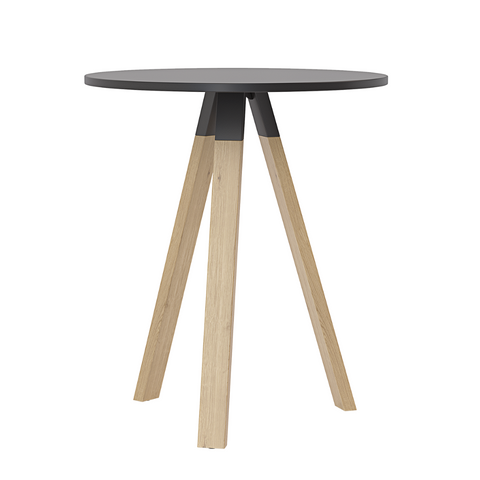 Ligna Standing Height Round Top Leaner Table 1050mm High