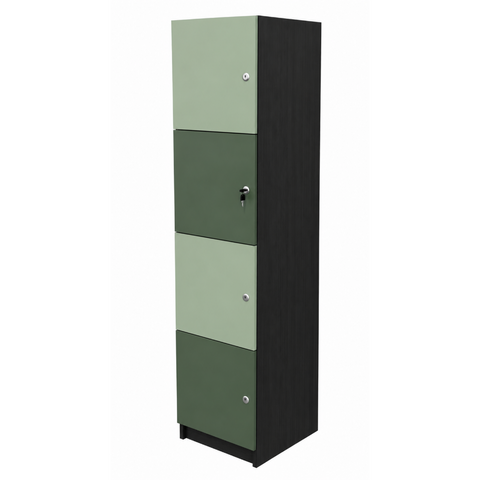 4 Tier Interior Office Lockers