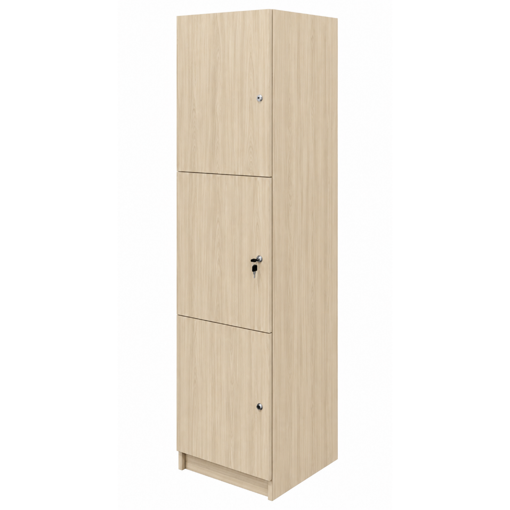 3 Tier Interior Office Lockers