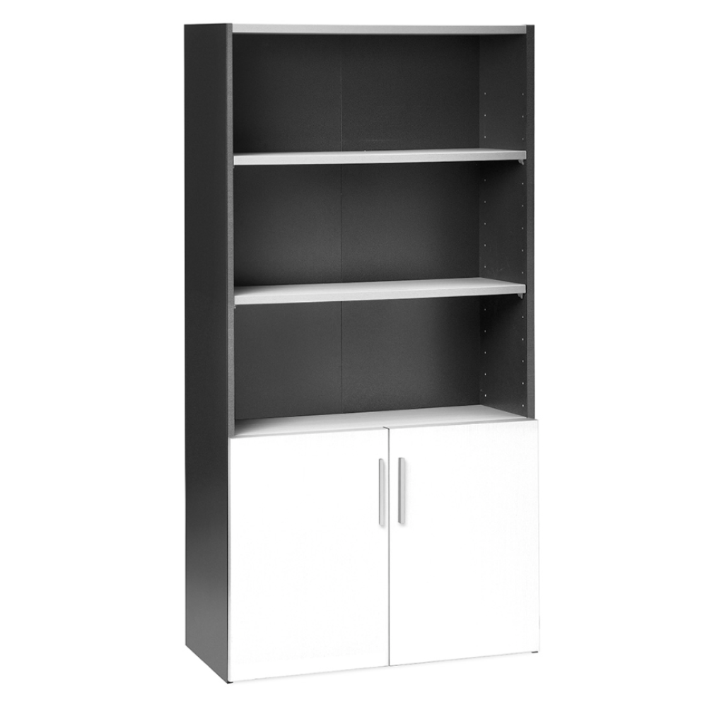 OPD Pulse Cupboard 1800MM - 2 Half Height Wood Doors