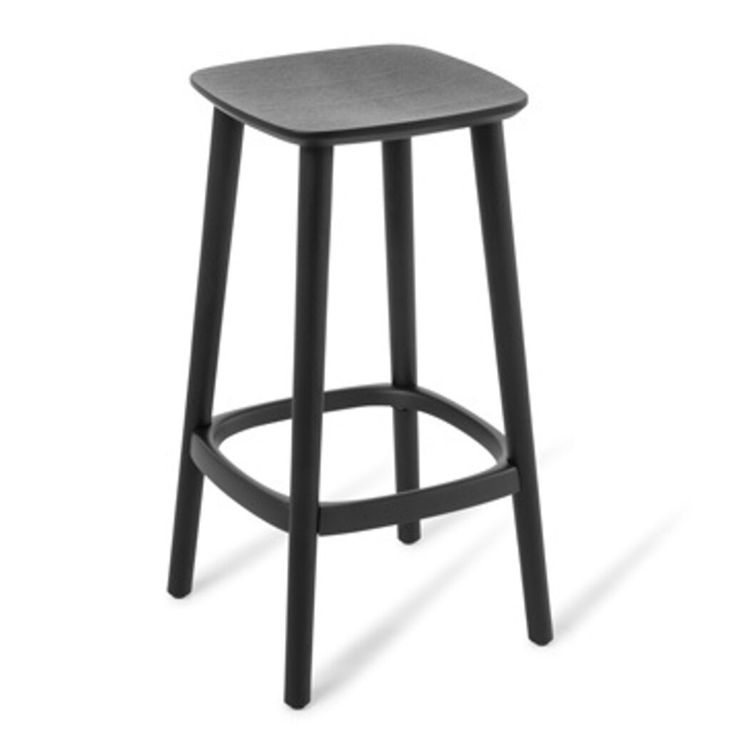 Babila Stools Black Stained Ash Timber