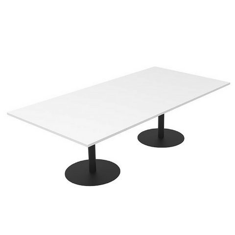 CLASSIC Boardroom Table Rectangle Black Base