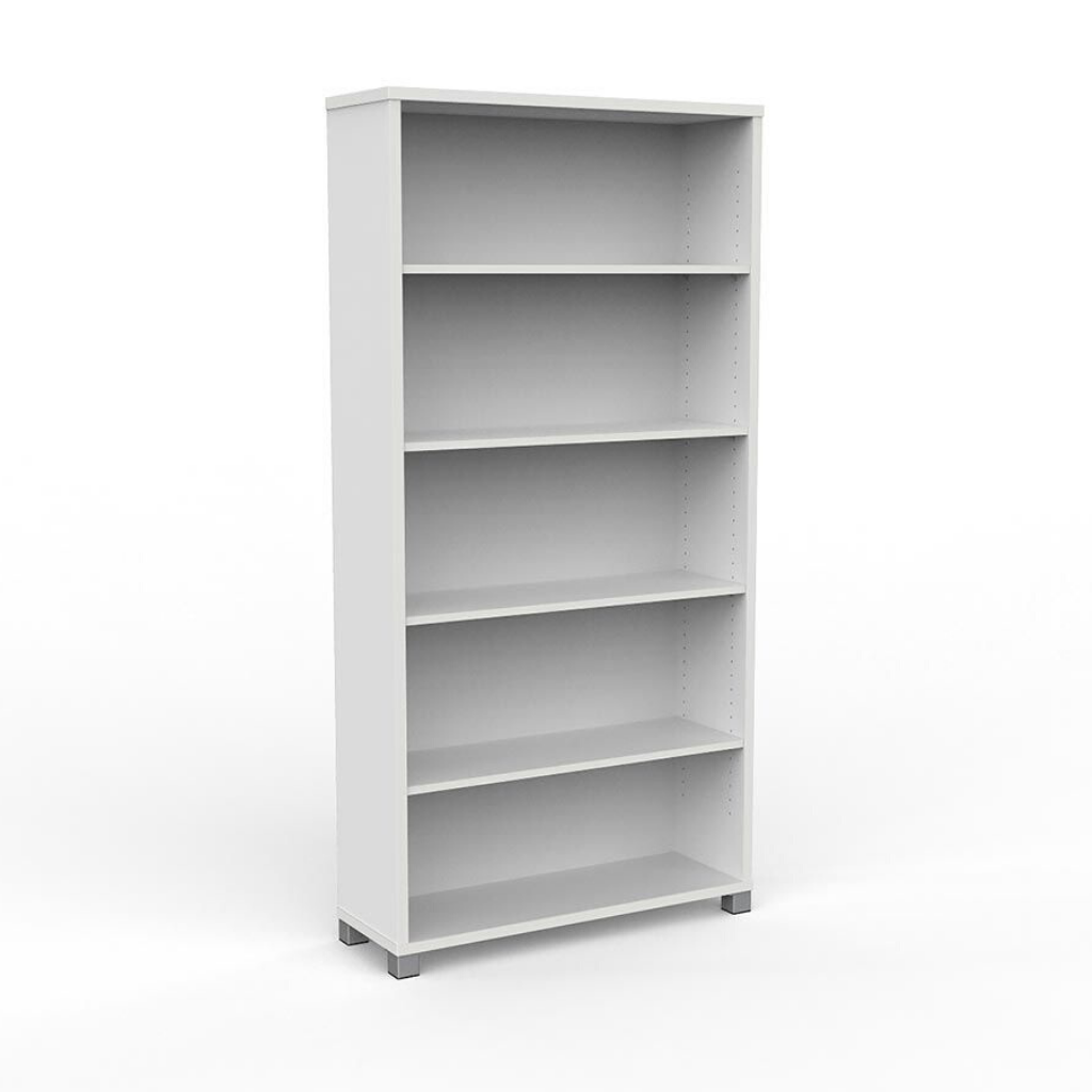 STORAGE Cubit Bookcase 1800mm High White