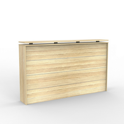 Cubit Reception Counter Atlantic Oak 1800w