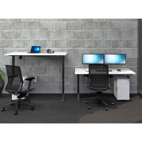 Duo Electric Desk Sit to Stand Height Adjustable 1500X800mm