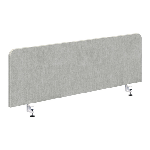 Edge Desk Top Mounted Fabric Screens 465mm High