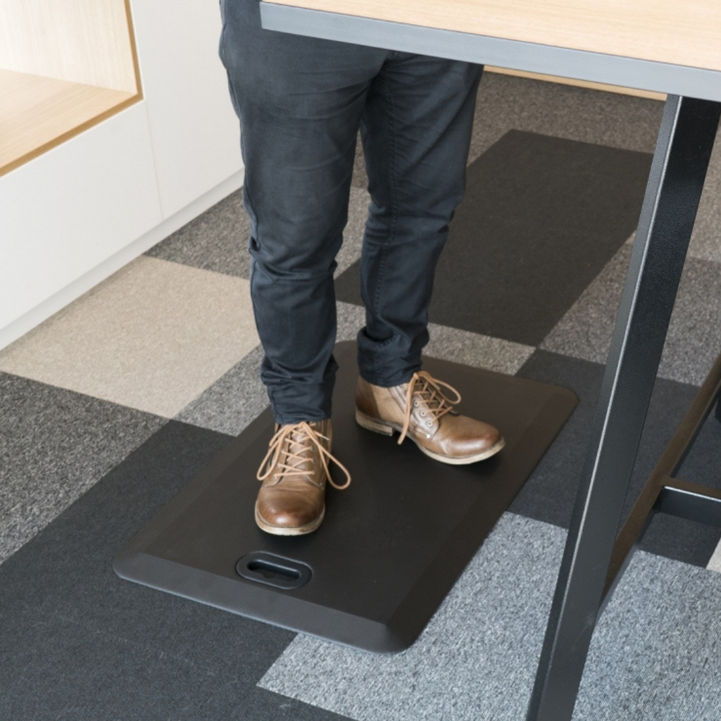 Enhance Anti Fatigue Mat Black - With Carry Handle 760x510mm