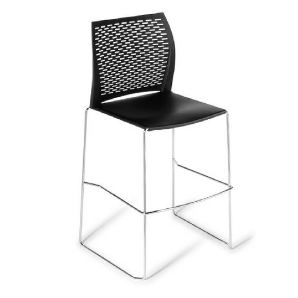 Net Barstool Black