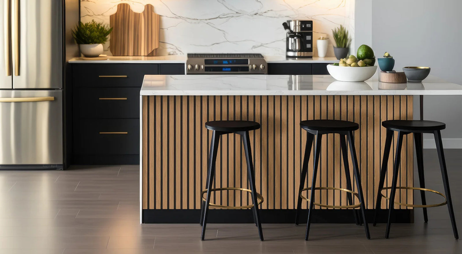 SONIK ACOUSTIC SLATWALL PANELS