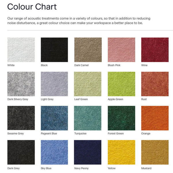 Ceiling Hung Acoustic Screens - Biophilic Series