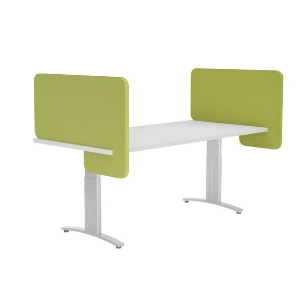 Acoustic Slide On Desk Divider Screen