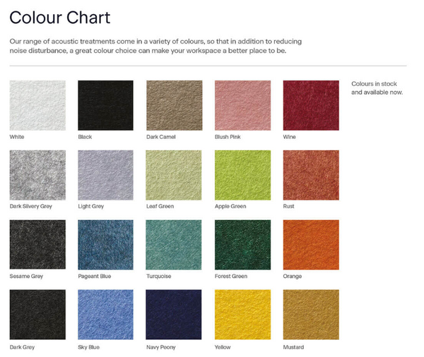 Milford Acoustic Free Standing 3 Panel Office Floor Partition/Screen