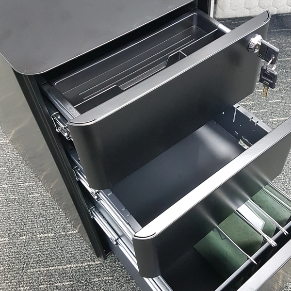 Knight Agile Steel Under Desk Mobile Storage