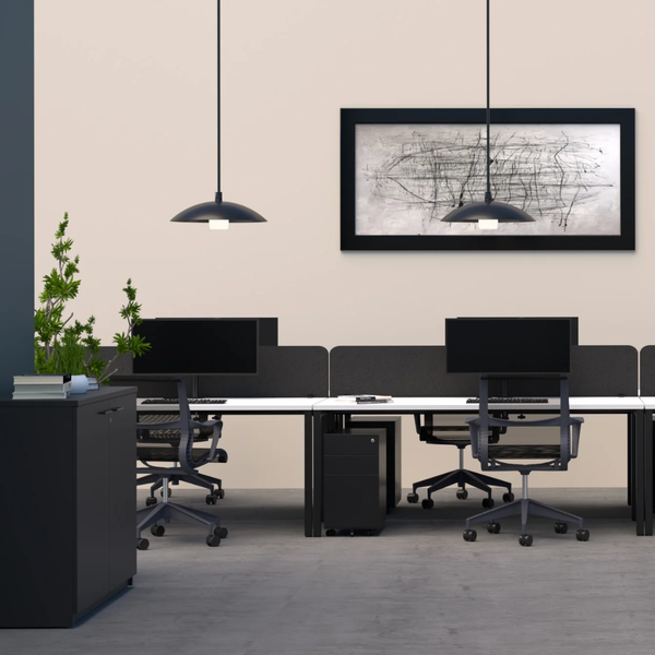 Avero Fixed Height Back to Back - 4 Pod - Workspace Direct