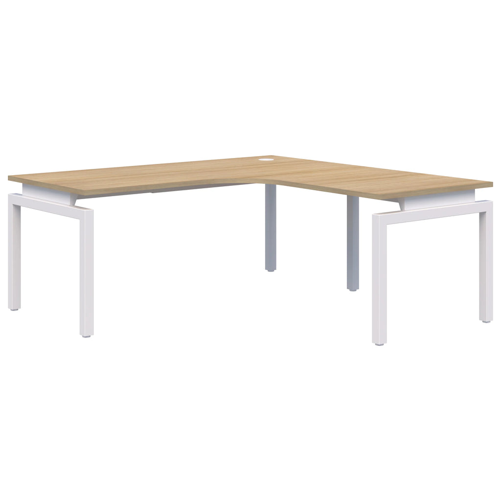 Balance Workstation Desk 90 Degree L Shape