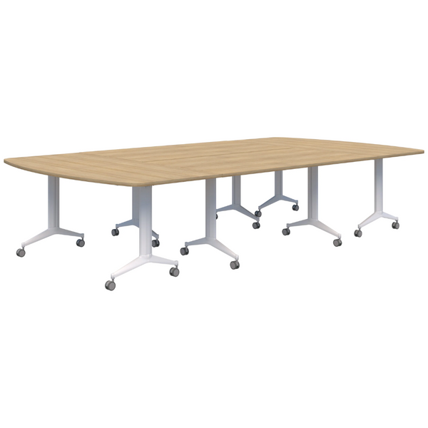 Boost Flip Modular D-End Meeting Table