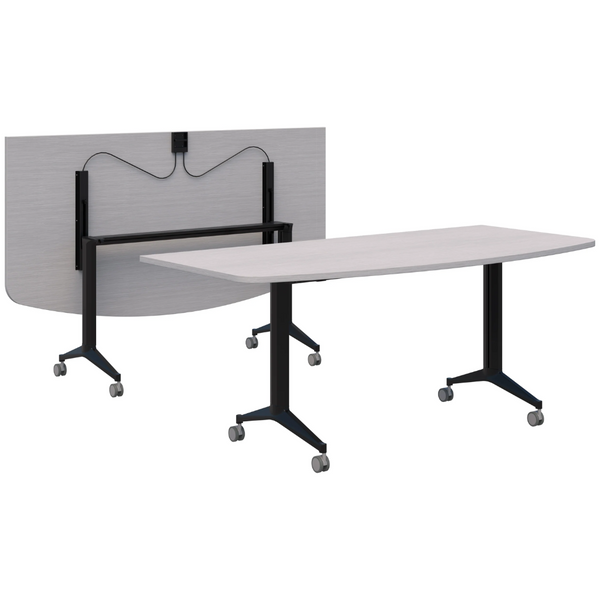 Boost Flip Modular D-End Meeting Table