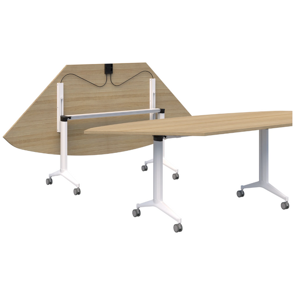 Boost Flip Modular Trapezoid Meeting Table