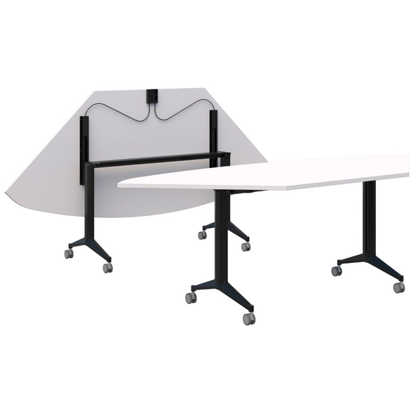 Boost Flip Modular Trapezoid Meeting Table