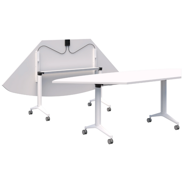 Boost Flip Modular Trapezoid Meeting Table