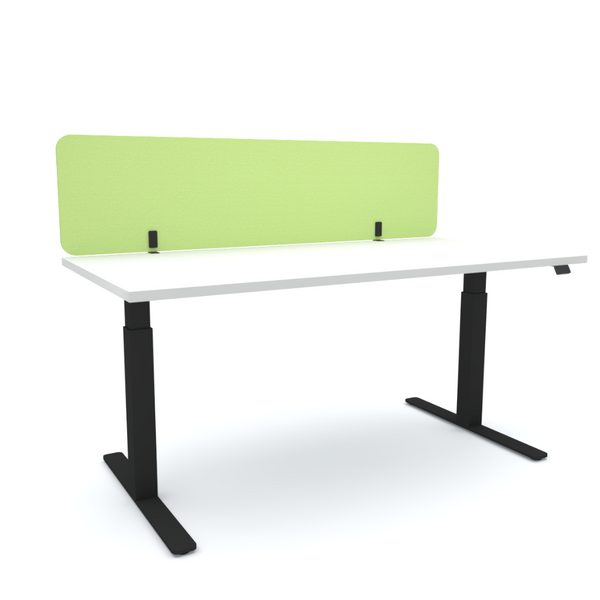 Acoustic Desk Mounted Screen Partition 400mm High