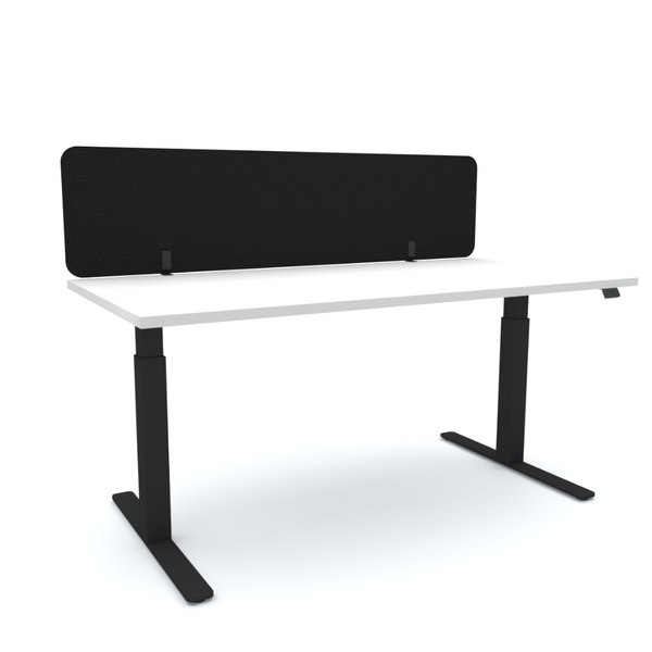 Acoustic Desk Mounted Screen Partition 400mm High