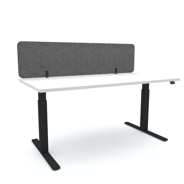 Acoustic Desk Mounted Screen Partition 400mm High
