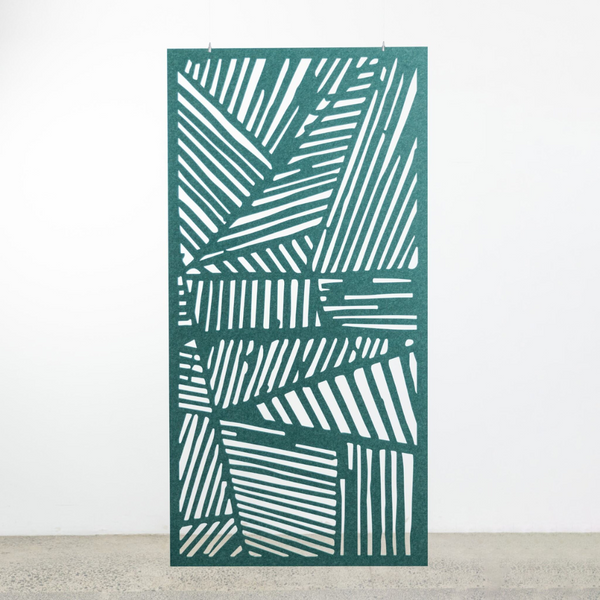 Ceiling Hung Acoustic Screens - Biophilic Series