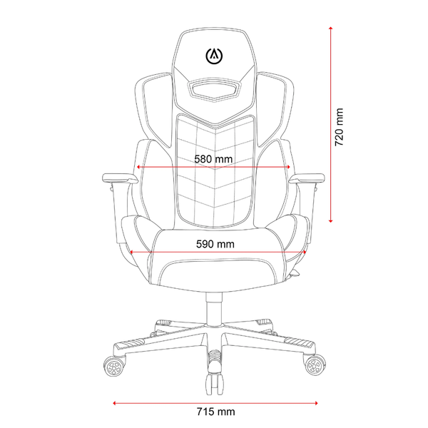 Buro X PowerA Raider Gaming Chair - Workspace Direct