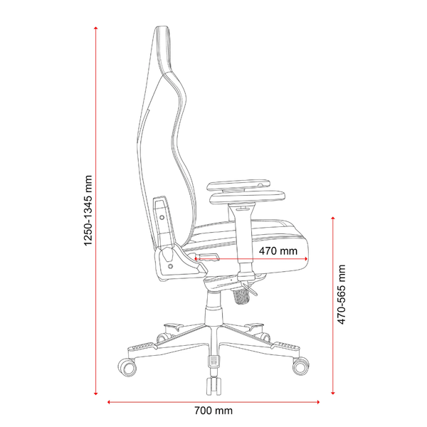 BURO X POWERA NAVIGATOR GAMING CHAIR - Workspace Direct
