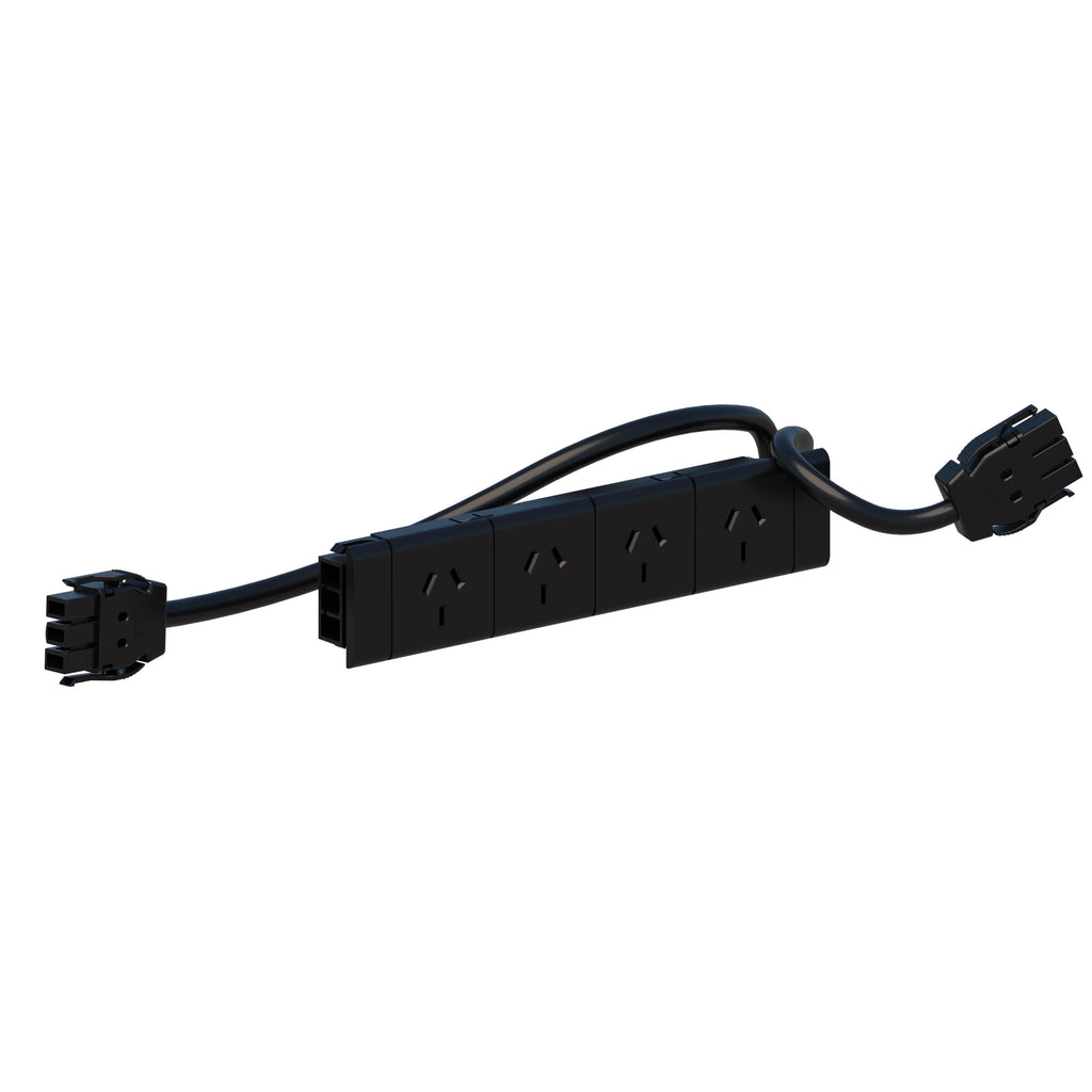 Desk CMS Soft Wiring Under Desk GPO Power Board & Interconnecting Lead Kit