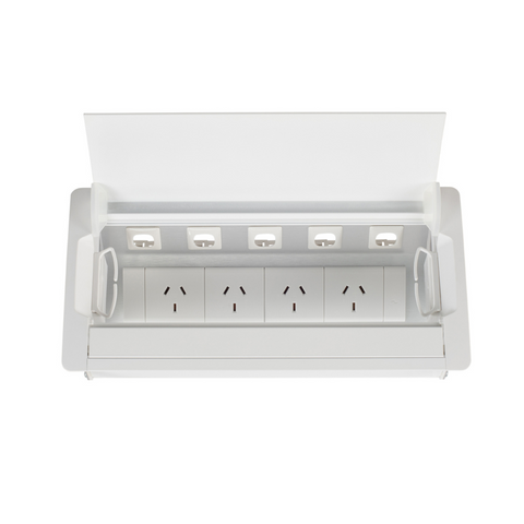 CMS Accede In Desk Power Delivery USB AV and Data Box Module