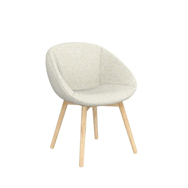 Camellia Timber Base Visitor Chair