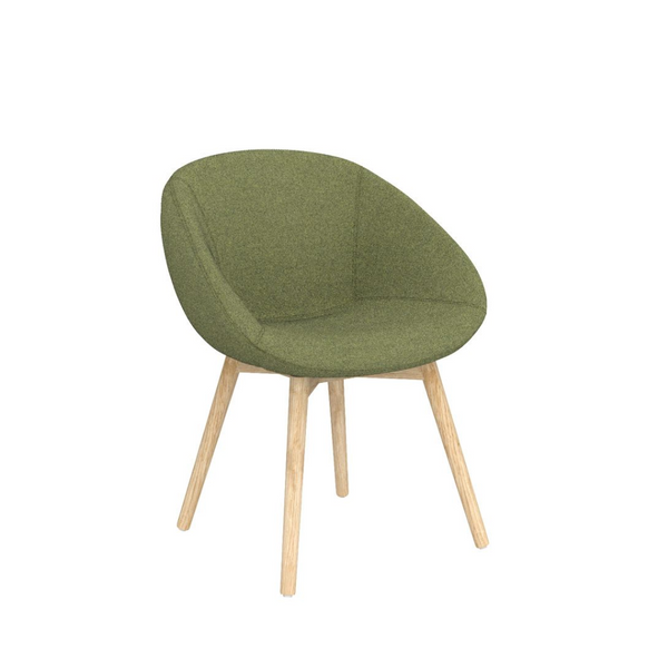 Camellia Timber Base Visitor Chair