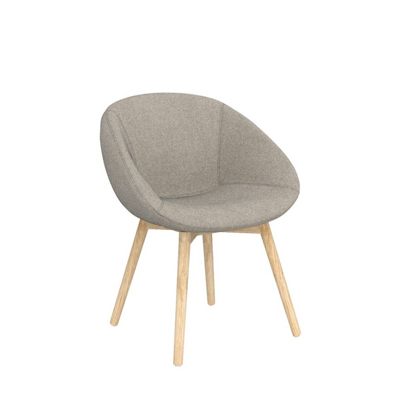 Camellia Timber Base Visitor Chair