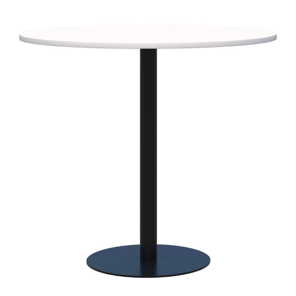 CLASSIC Standing Height Leaner Table with Black Base and Round Top