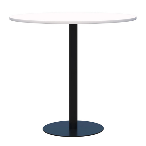 CLASSIC Standing Height Leaner Table with Black Base and Round Top