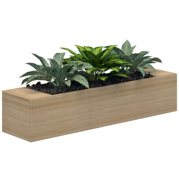 Tabletop Planter Box with Optional Built in Power