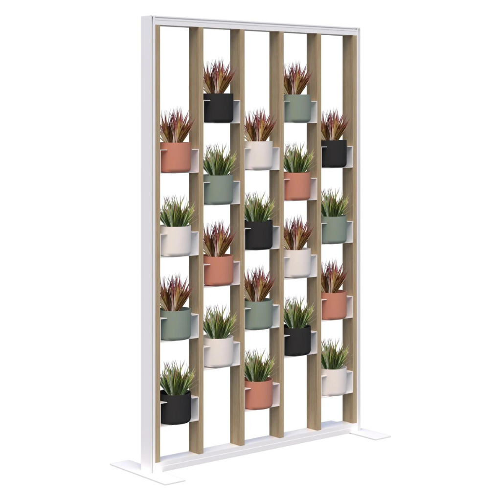 Planter Room Divider With Lights