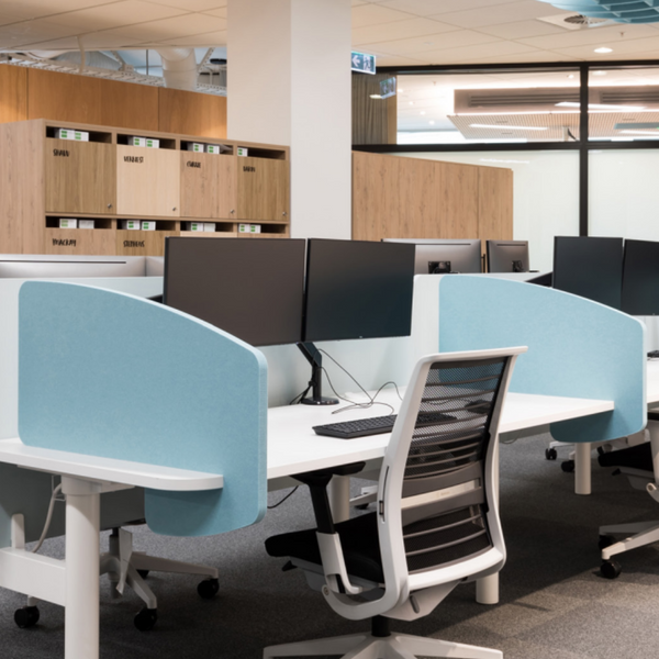 Acoustic Cove Arc Slide On Desk Screen