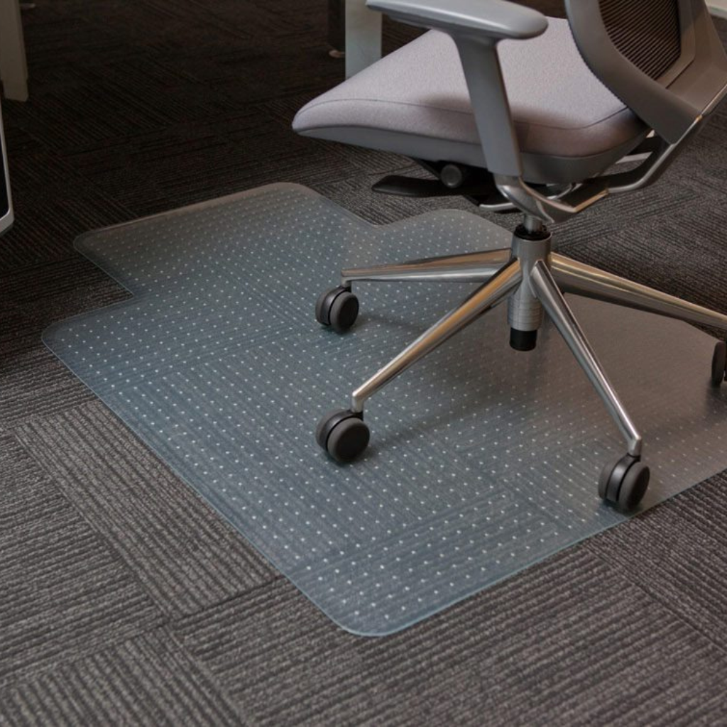 CoverZone PVC Chair Mat Carpet Protector