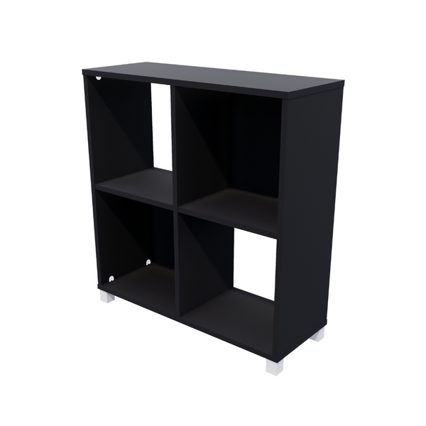 Workspace 4 Cubby Hole Storage Bookcase 850mm High