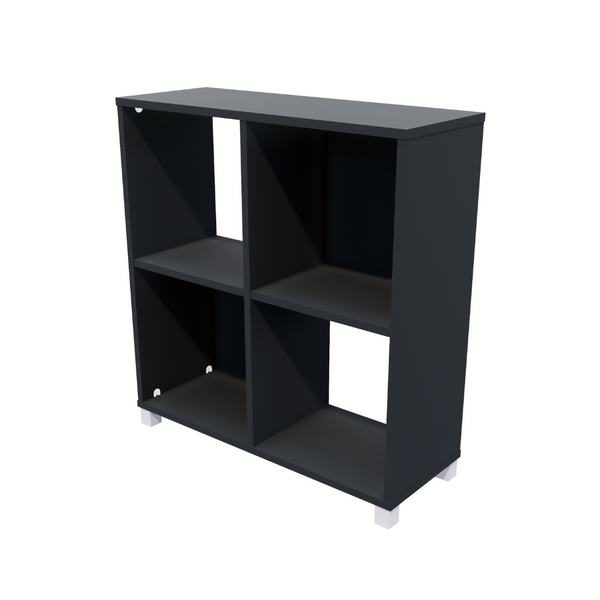 Workspace 4 Cubby Hole Storage Bookcase 850mm High