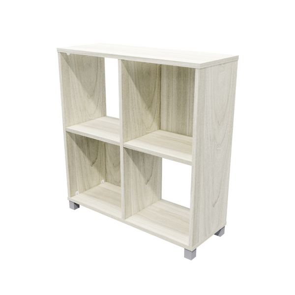 Workspace 4 Cubby Hole Storage Bookcase 850mm High
