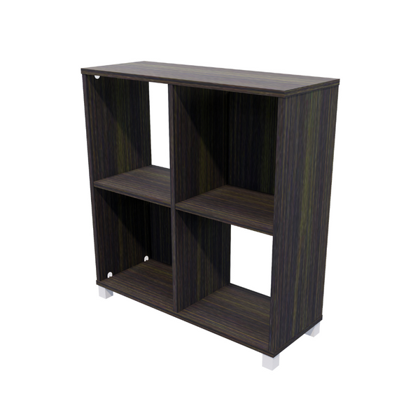 Workspace 4 Cubby Hole Storage Bookcase 850mm High