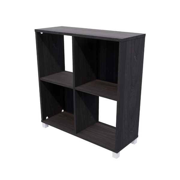 Workspace 4 Cubby Hole Storage Bookcase 850mm High