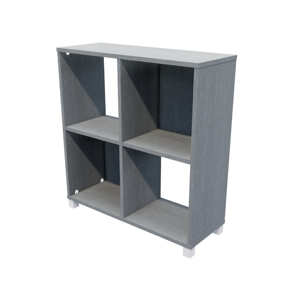 Workspace 4 Cubby Hole Storage Bookcase 850mm High