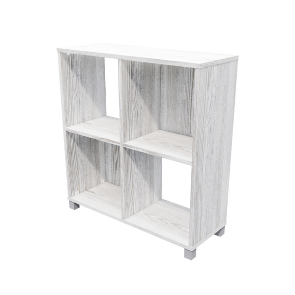Workspace 4 Cubby Hole Storage Bookcase 850mm High