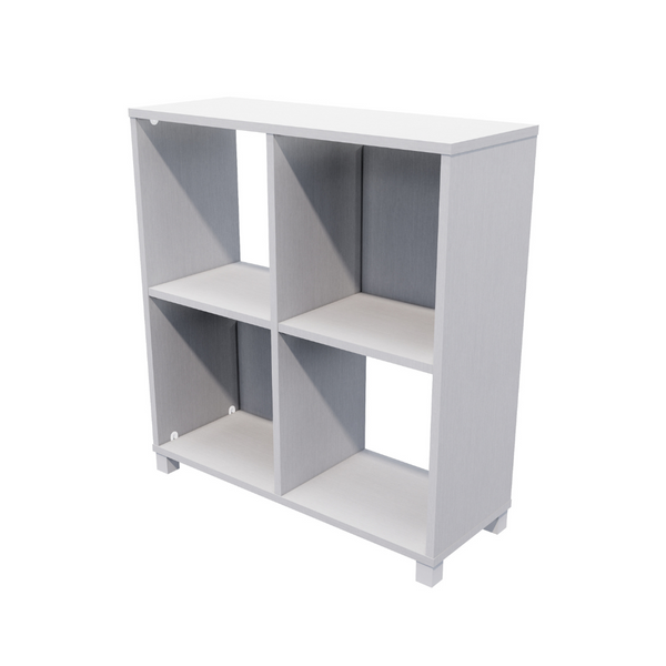 Workspace 4 Cubby Hole Storage Bookcase 850mm High